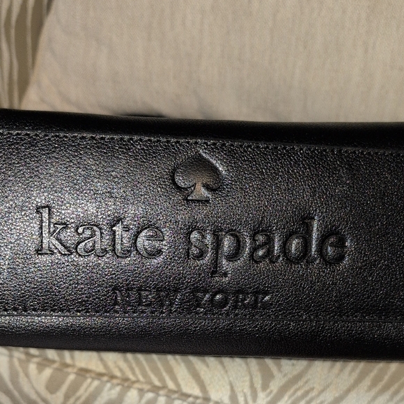 Kate Spade Black Leather Satchel with Bow Detail - Picture 12 of 16